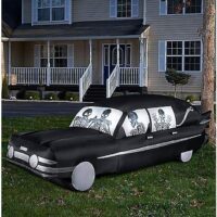 14 Ft Hearse Inflatable Decoration