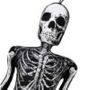 5.25 Ft Gothic Noir Skeleton Pillow