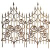 3 Ft Pumpkin Swirl Fence