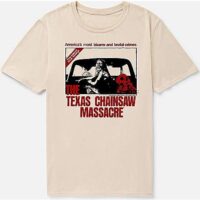 Beige The Texas Chainsaw Massacre T Shirt