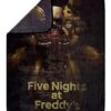 Five Nights at Freddy's Skull Fleece Blanket - Five Nights at Freddy's