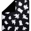 Ghost Print Fleece Blanket