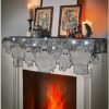 Light-Up Lace Ghost Mantel Scarf