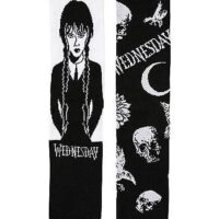 Wednesday Addams Crew Socks - 2 Pack