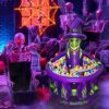 43 Inch Halloween Party Decorations Inflatable Cooler, 200+ Cans Witches Cauldron Halloween Party Supplies Large Capacity Ice Bucket for Drink Beverage Holder, Scary Halloween Decor for Outdoor Indoor