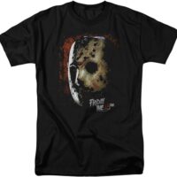 A&E Designs Friday The 13th Shirt Jason Voorhees Mask T-Shirt