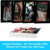 AQUARIUS Friday the 13th Playing Cards - Friday the 13th Themed Deck of Cards for Your Favorite Card Games - Officially Licensed Friday the 13th Merchandise & Collectibles