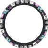 Halloween Horror Movie Ghost Face Steering Wheel Cover, Universal Thickened Anti-Slip Steering Wheel Protector, Anime Car Interior Decor Accessories for Women15 Inch