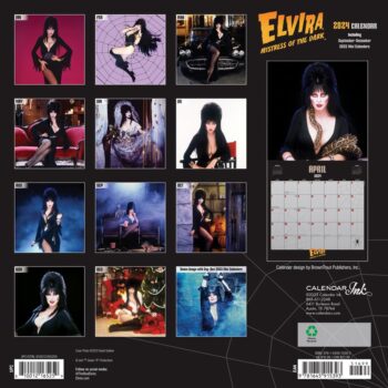 Calendar Ink, Elvira 2024 Wall Calendar