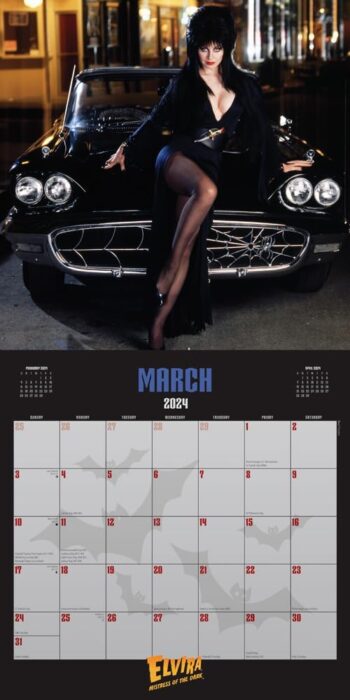 Calendar Ink, Elvira 2024 Wall Calendar
