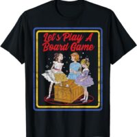 Vintage Horror, Board Game, Vintage Child Game Horror T-Shirt