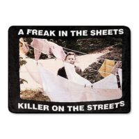 A Freak in the Sheets Fleece Blanket - Halloween
