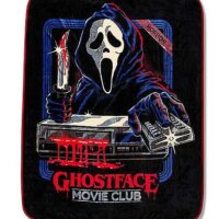 Ghost Face Movie Club Fleece Blanket
