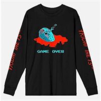Jason Voorhees Game Over Long Sleeve T Shirt - Friday the 13th