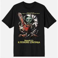The Final Chapter Italian Poster T Shirt - Friday the 13th