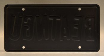 Jeepers Creepers | 1941 Chevy COE Creeper Truck | BEATNGU | Metal Stamped Vanity Prop License Plate - Image 2