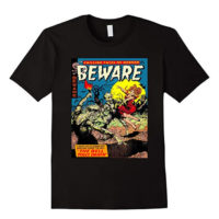 Beware Zombies - Vintage Horror Zombie Comic Book T Shirt