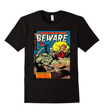 Beware Zombies - Vintage Horror Zombie Comic Book T Shirt