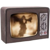 Broken Terror Television with Lights and Sound