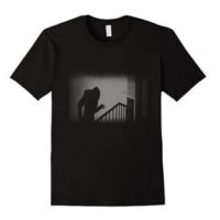 Nosferatu Vampire Classic Horror Black T-Shirt Dracula Men
