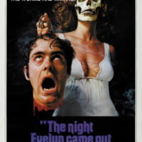 The Night Evelyn Came Out of the Grave (1971) Cult Horror movie poster print