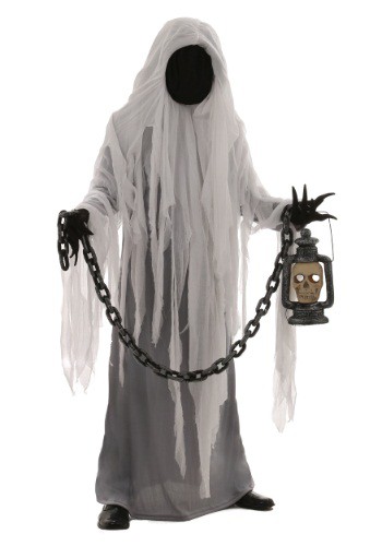 Adult Spooky Ghost Costume - FOREVER HALLOWEEN