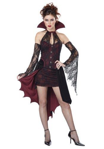 Women's Plus Size Vampire Vixen Costume - FOREVER HALLOWEEN