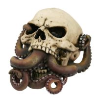 Octopus Tentacles Protruding Cthulhu Skull