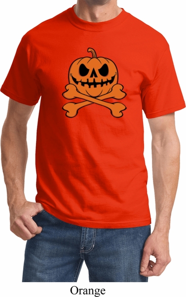 Halloween Pumpkin Skeleton Shirt - FOREVER HALLOWEEN