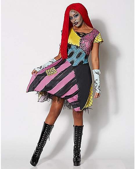 Adult Sassy Sally Costume - The Nightmare Before Christmas