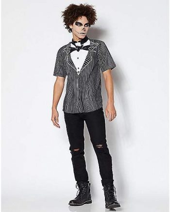 Jack Skellington Button Down Shirt - The Nightmare Before Christmas