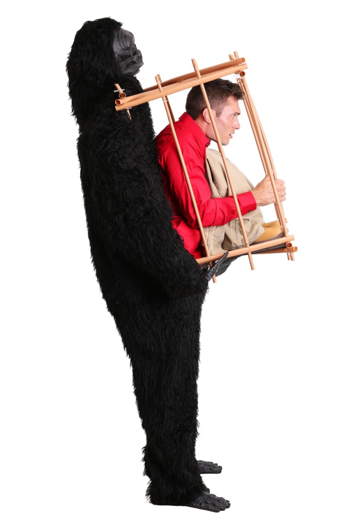 Man in a Gorilla Cage Costume - FOREVER HALLOWEEN