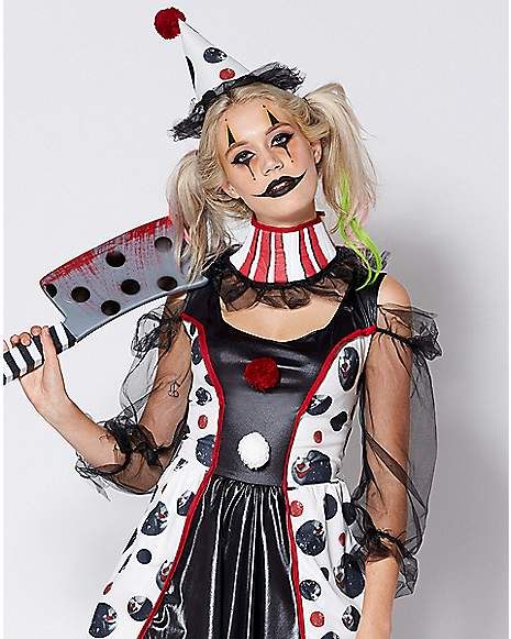 Adult Twisted Clown Costume - FOREVER HALLOWEEN