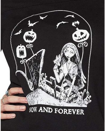 Now and Forever Raglan T Shirt - The Nightmare Before Christmas