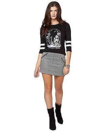 Now and Forever Raglan T Shirt - The Nightmare Before Christmas