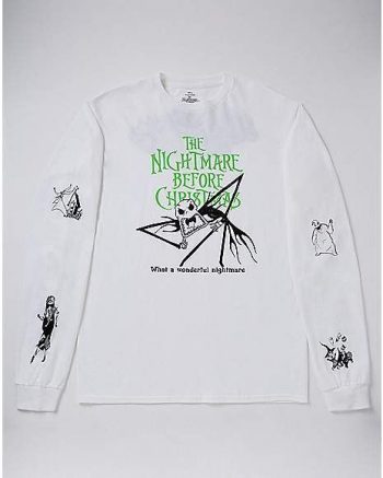 Jack Skellington Long Sleeve T Shirt – The Nightmare Before Christmas