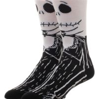 Nightmare Before Christmas Jack Skellington 360 Crew Socks