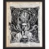 Lovecraft Cthulhu Upcycled Vintage Dictionary Art Print 8x10 UNFRAMED Riot Collection
