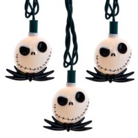Nightmare Before Christmas Jack Skellington 10 Piece Light Set