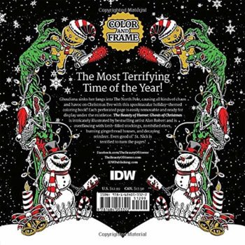 The Beauty of Horror: Ghosts of Christmas Coloring Book