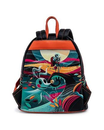 Loungefly Simply Meant to Be Jack Skellington and Sally Mini Backpack - The Nightmare Before Christmas