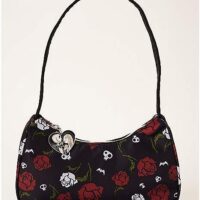 Red and White Rose The Nightmare Before Christmas Shoulder Bag
