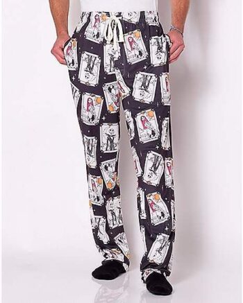 Jack Skellington and Sally Tarot Lounge Pants - The Nightmare Before Christmas