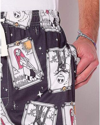Jack Skellington and Sally Tarot Lounge Pants - The Nightmare Before Christmas
