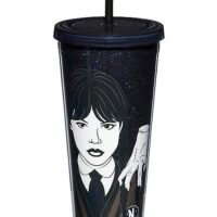 Allergic to Color Cup with Straw 20 oz. - Wednesday