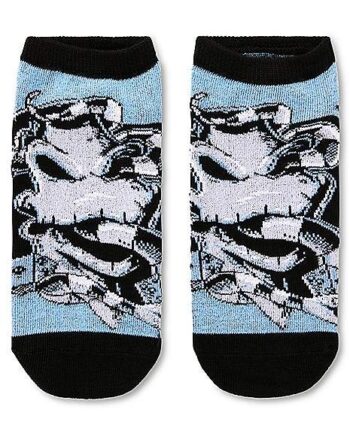 Jack Skellington and Sally No Show Socks 5 Pack - The Nightmare Before Christmas