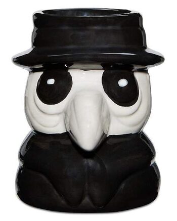 Plague Doctor Molded Shot Glass - 3 oz.