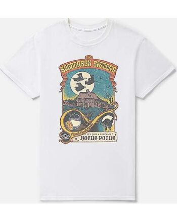 Sanderson Sisters Flying T Shirt - Hocus Pocus