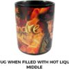 Morphing Mugs A Nightmare On Elm Street – Welcome to My Nightmare – Freddy Krueger Heat Sensitive Clue Mug – Full image revealed when HOT liquid is added - 16oz Large Drinkware