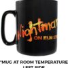 Morphing Mugs A Nightmare On Elm Street – Welcome to My Nightmare – Freddy Krueger Heat Sensitive Clue Mug – Full image revealed when HOT liquid is added - 16oz Large Drinkware